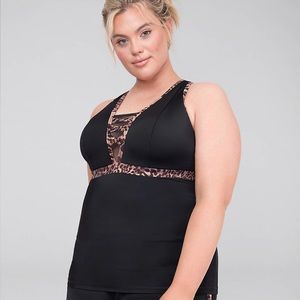 Plus size Tankini Swim Top